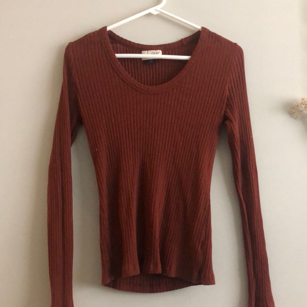 Ribbed Knit Top